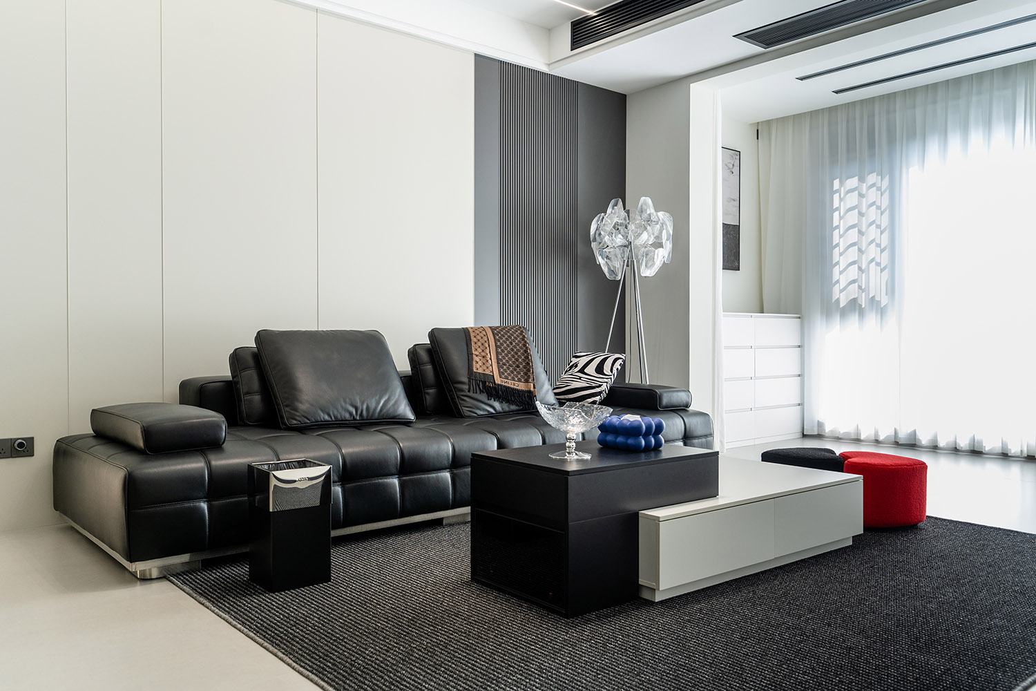 株洲家博整裝金茂悅160㎡ 現(xiàn)代極簡風格裝修賞析